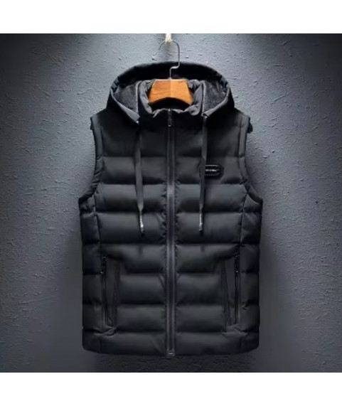 Cotton-Padded Men's Vest