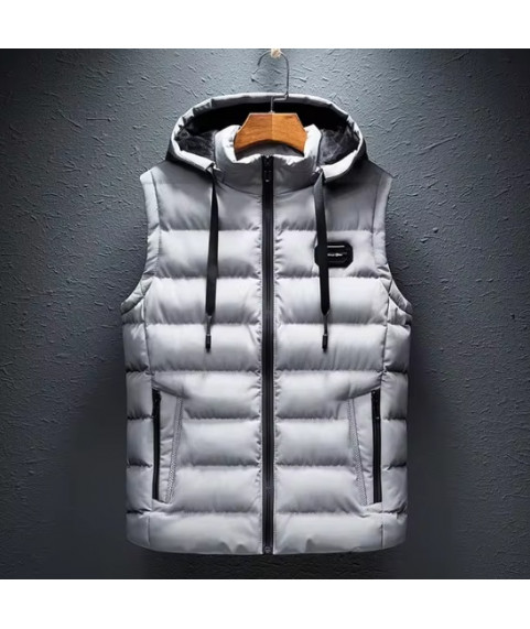Cotton-Padded Men's Vest