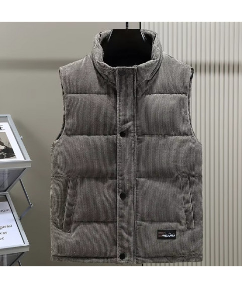 Autumn and Winter Cotton Vest Thickened Thermal Vest Coat