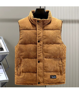 Autumn and Winter Cotton Vest Thickened Thermal Vest Coat